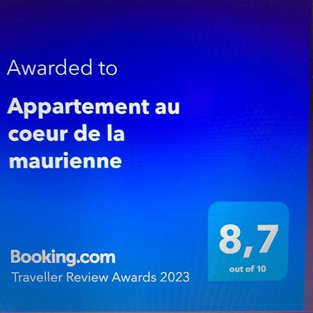 Appartement Au Coeur De La Maurienne Saint-Etienne-de-Cuines 外观 照片